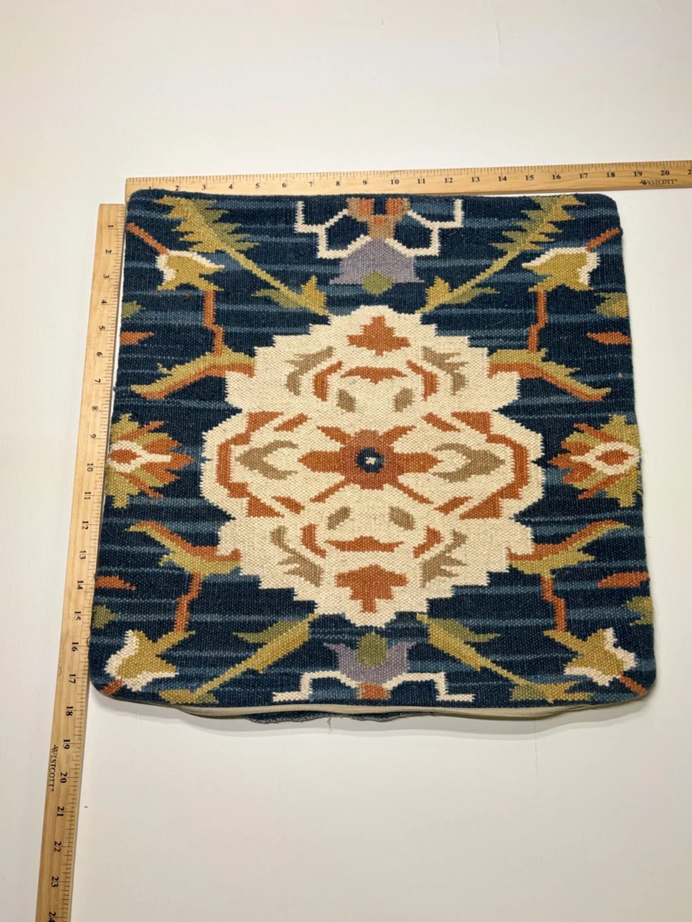 Set of 2 18x18 Wool Southwestern Pillow Covers